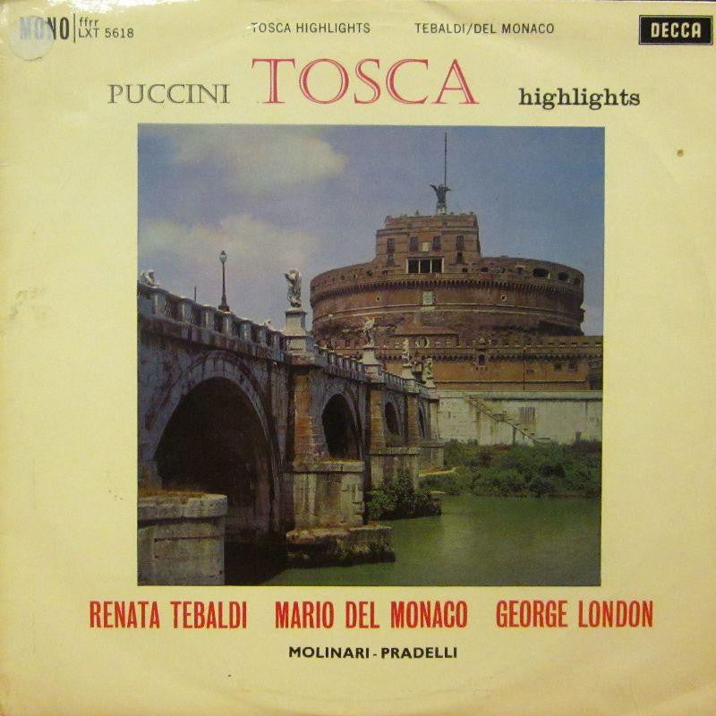 Puccini-Tosca Highlights-Decca-Vinyl LP