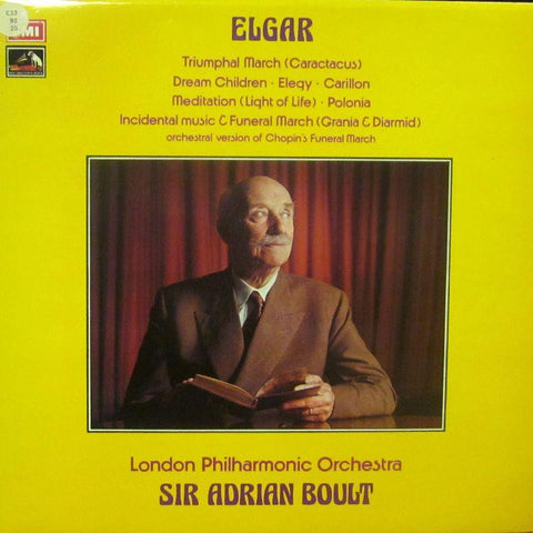 Elgar-Triumphal March-HMV-Vinyl LP
