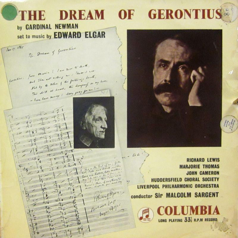 Elgar-The Dream Of Gerontius-Columbia-Vinyl LP