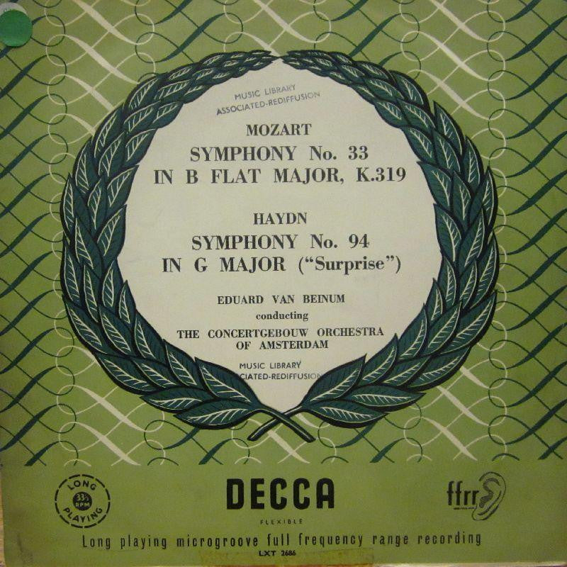 Mozart/Haydn-Symphony No.33/94-Decca-Vinyl LP