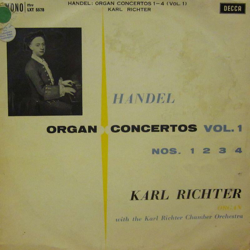 Handel-Organ Concertos 1-4 Volume 1-Decca-Vinyl LP