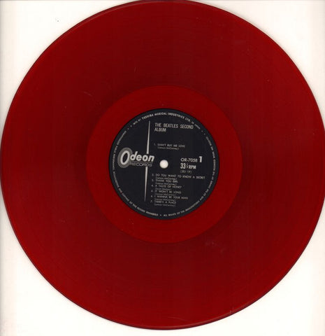 Second Album-Odeon- Red Vinyl LP-VG+/VG+