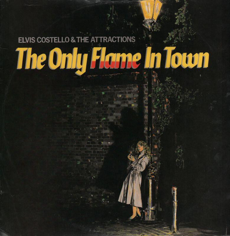 Elvis Costello-The Only Flame In Town-F Beat-12" Vinyl P/S