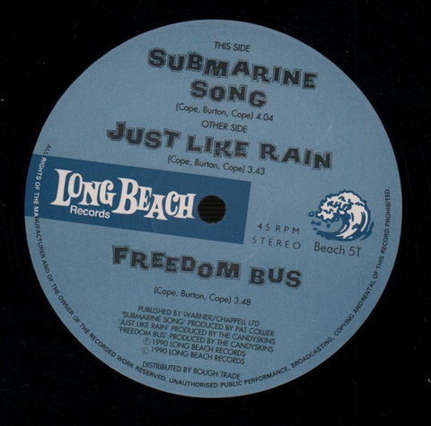 Submarine Song-Long Beach-12" Vinyl P/S-VG/NM