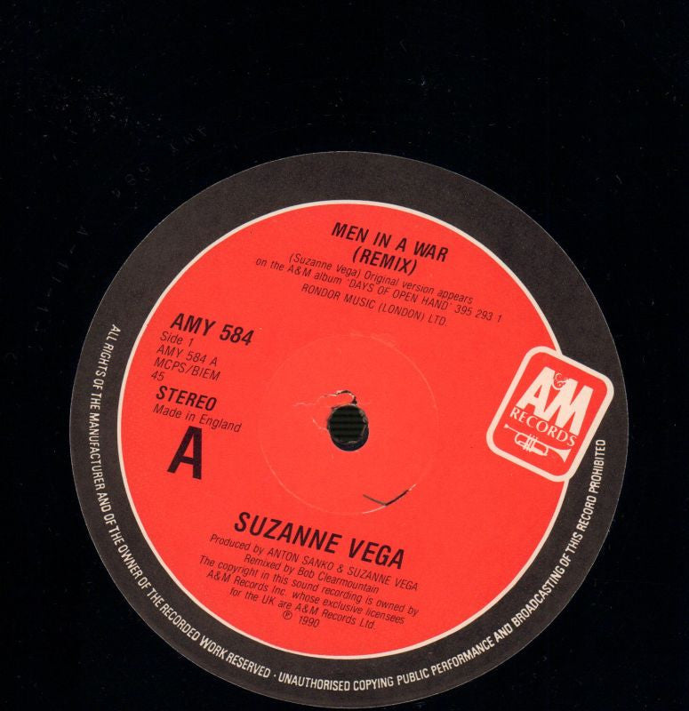 Men In A War-A&M-12" Vinyl P/S-Ex/VG