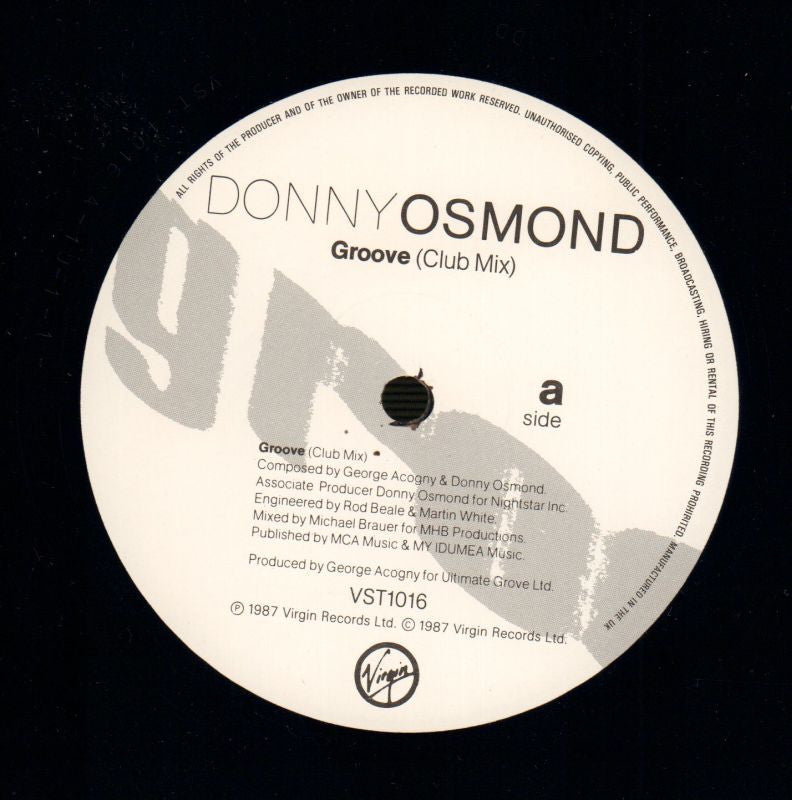 Groove-Virgin-12" Vinyl P/S-VG/VG