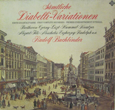 Samtliche-Diabelli-Variationen-Telefunken-3x12" Vinyl LP Box Set