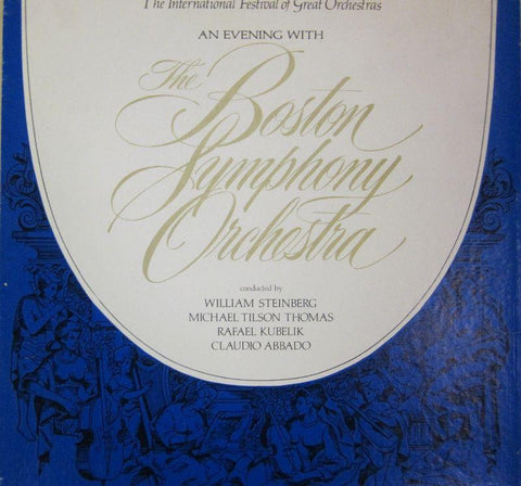 The Boston Symphony Orchestra-An Evening With-Deutsche Grammophon-4x12" Vinyl LP Box Set