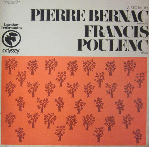 Poulenc-A Recital By-Columbia-2x12" Vinyl LP