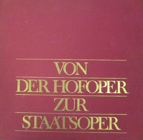 Mahler-Sterne Der Hofoper Unter-Lebendige Vergangenheit-5x12" Vinyl LP Box Set