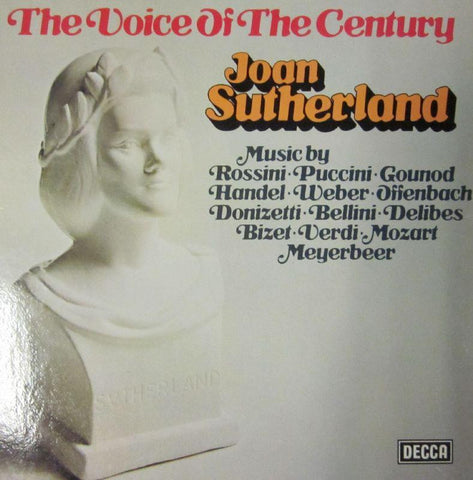 Joan Sutherland-The Voice Of The Century-Decca-3x12" Vinyl LP Box Set