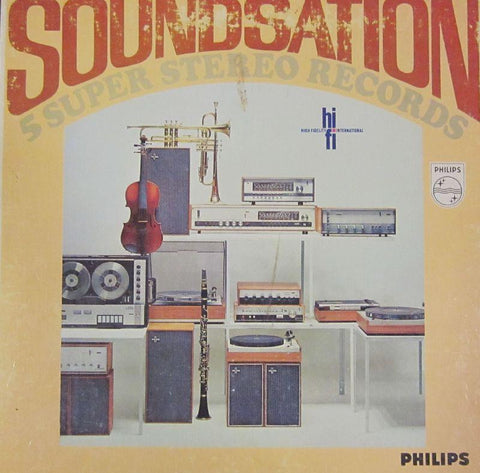Soundsatiion-5 Super Stereo Records-Phillips-5x12" Vinyl LP Box Set