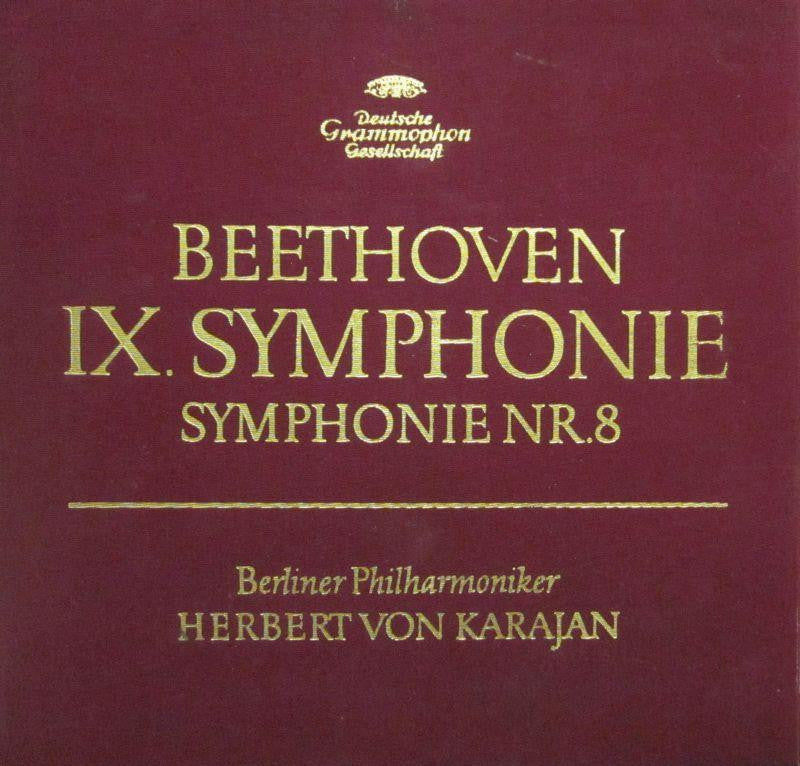 Beethoven-IX Symphonie NR. 8-Deutsche Grammophon-2x12" Vinyl LP
