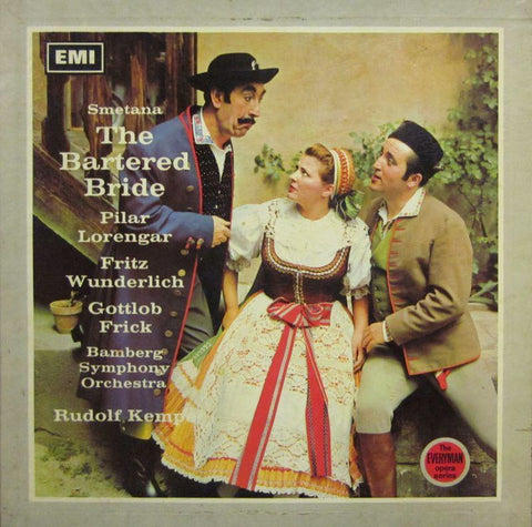 Smetana-The Bartered Bride-EMI/HMV-3x12" Vinyl LP Box Set