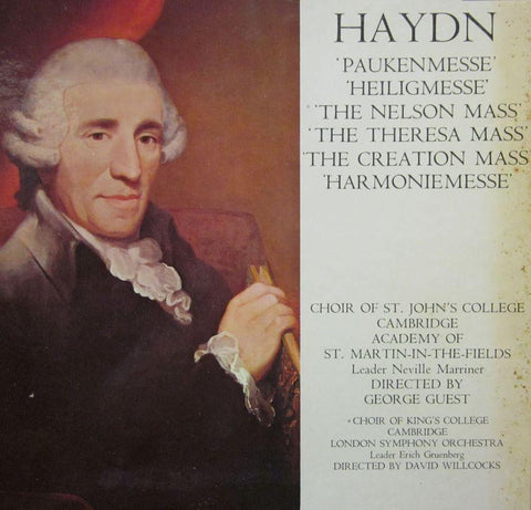 Haydn-The Six Last Masses-Argo-6x12" Vinyl LP Box Set