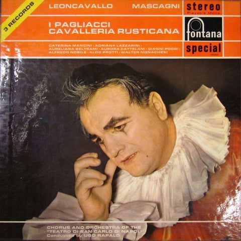 Mascagni/Leoncavallo-Cavalleria Rusticana/I Pagliacci-Fontana-3x12" Vinyl LP Box Set