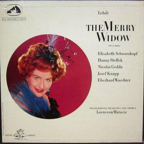 Lehar-The Merry Widow-HMV-2x12" Vinyl LP