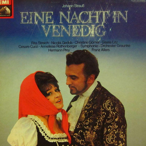 Strauss-Eine Nacht In Venedig-EMI-2x12" Vinyl LP