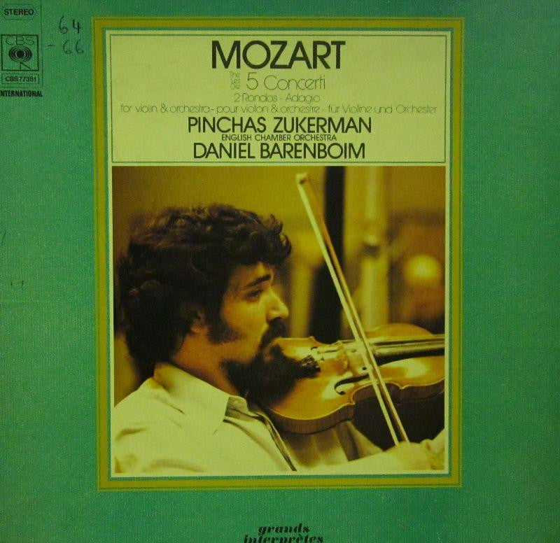 Mozart-5 Concerti-CBS-3x12" Vinyl LP Box Set