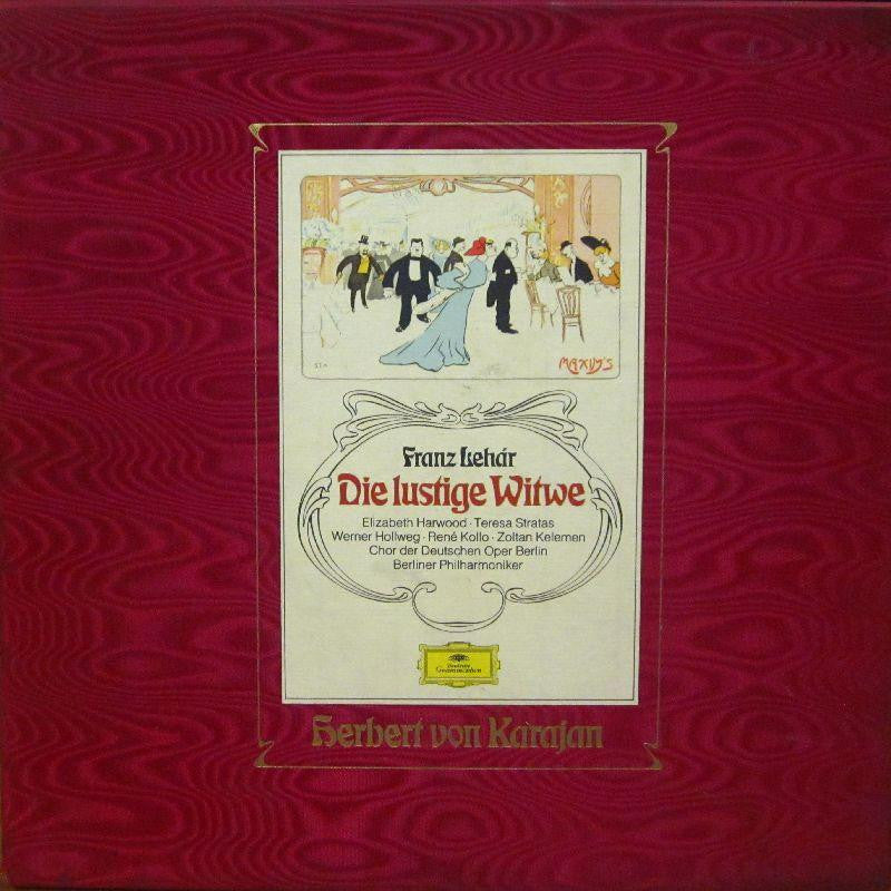 Lehar-Die Lustige Witwe-Deutsche Grammophon-2x12" Vinyl LP