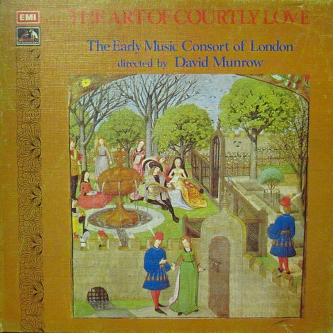 The Early Music Consort of London-The Art Of Courtly Love-HMV-3x12" Vinyl LP Box Set