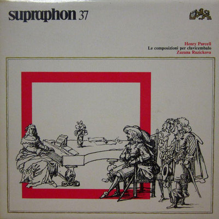 Henry Purcell-Le Composizioni Per Clavicembalo-Supraphon-2x12" Vinyl LP