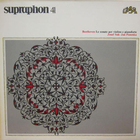 Beethoven-Le Sonate Per Violino E Pianoforte-Supraphon-5x12" Vinyl LP Box Set