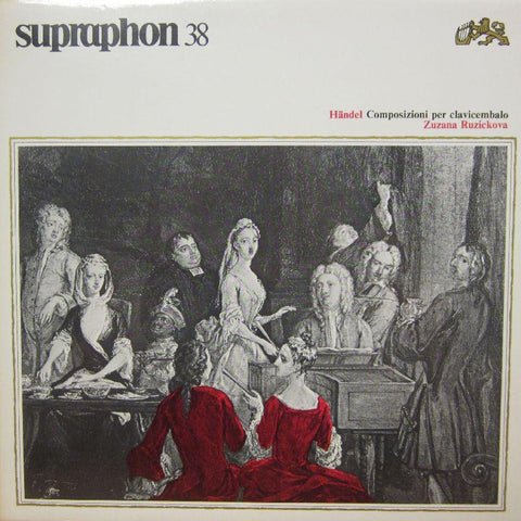 Handel-Composizioni Per Clavicembalo-Supraphon-2x12" Vinyl LP