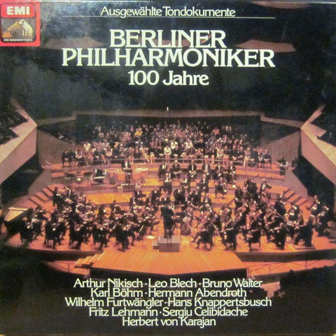 Berliner Philharmoniker-100 Jahre-HMV-5x12" Vinyl LP Box Set