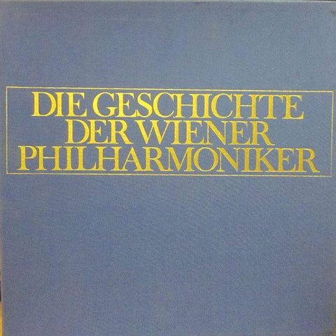 Die Wiener Philharmoniker-Die Geschichte-GZ-4x12" Vinyl LP Box Set