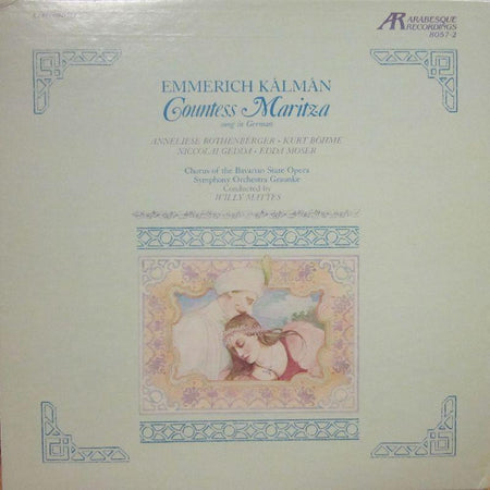 Emmerich Kalman-Countess Maritza-Arabesque-2x12" Vinyl LP