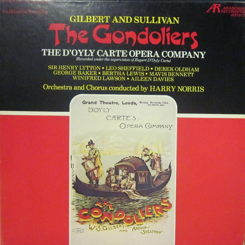 Gilbert And Sullivan-The Gondoliers-Arabesque-2x12" Vinyl LP