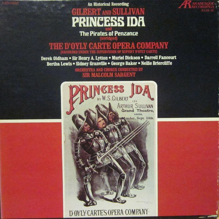 Gilbert And Sullivan-Princess Ida-Arabesque-2x12" Vinyl LP