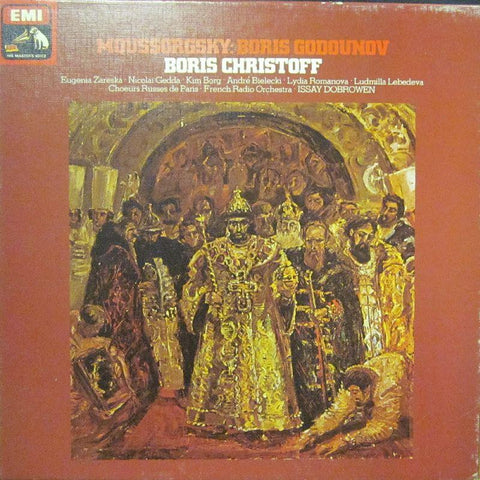 Mussorgsky-Boris Goddounov-HMV-4x12" Vinyl LP Box Set