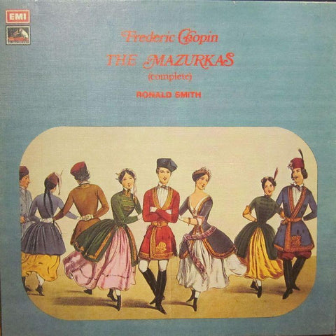 Chopin-The Mazurkas-HMV-3x12" Vinyl LP Box Set