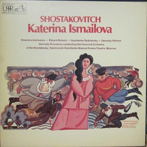 Shostakovich-Katerina Ismailova-Melodiya/HMV-4x12" Vinyl LP Box Set