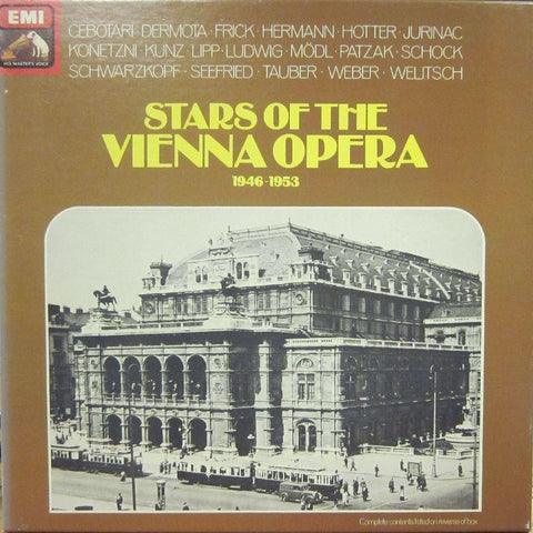 Various Opera-Stars Of The Vienna Opera 1946-53-HMV-3x12" Vinyl LP Box Set