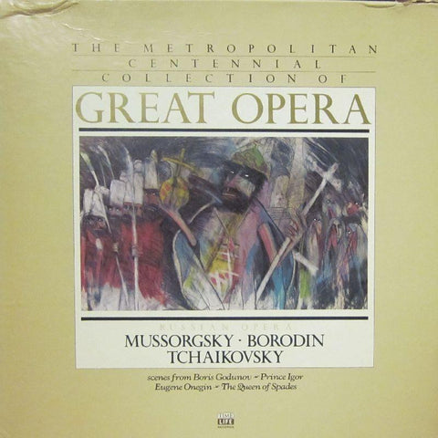 Mussorgsky/Borodin/Tchaiksovy-Great Opera-Timelife-3x12" Vinyl LP Box Set