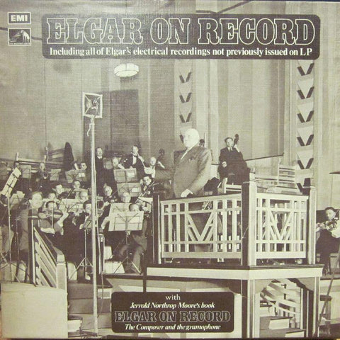 Elgar-On Record-HMV-6x12" Vinyl LP Box Set