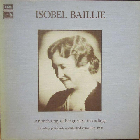 Isobel Baillie-An Anthology Of Her Greatest Hits-HMV-2x12" Vinyl LP