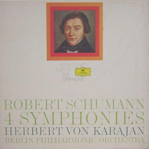 Schumann-4 Symphonies-Deutsche Grammophon-3x12" Vinyl LP Box Set