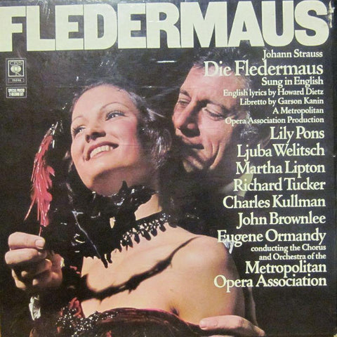Strauss-Die Fledermaus-CBS-2x12" Vinyl LP