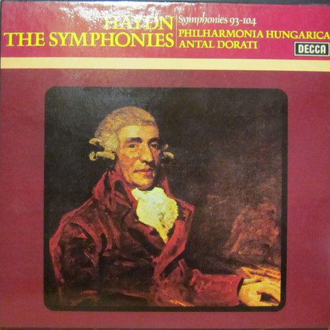 Haydn-The Symphonies 93-104-Decca-6x12" Vinyl LP Box Set