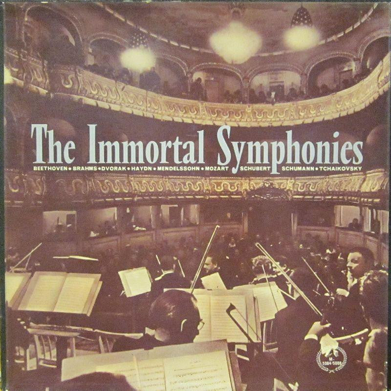 Beethoven/Brahms/Dvorak-The Immortal Symphonies-Concert Hall-5x12" Vinyl LP Box Set