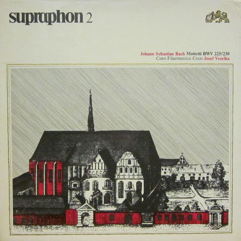 Bach-Mottetti-Supraphon-2x12" Vinyl LP