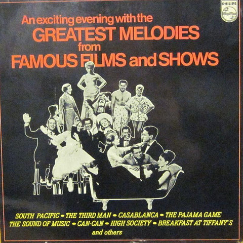 Various OST-Great Melodies From Famous Films And Shows-Philips-4x12" Vinyl LP Box Set