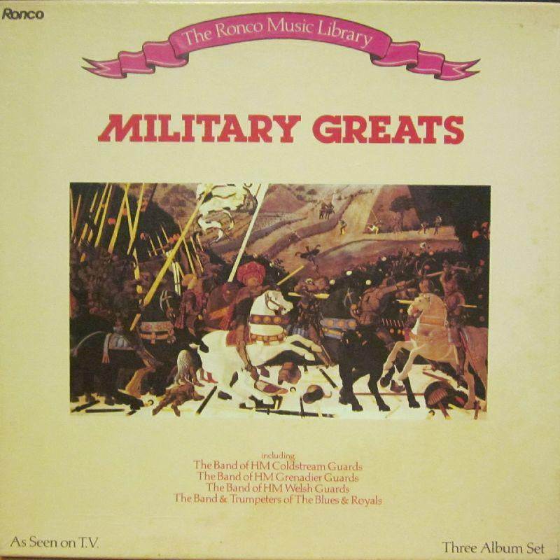 Various Classical-MilItary Greats-Ronco-3x12" Vinyl LP Box Set