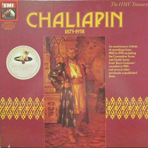 Chaliapin-1873-1938-HMV-4x12" Vinyl LP Box Set