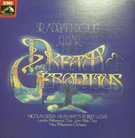 Elgar-Dream Of Gerontius-EMI/HMV-2x12" Vinyl LP