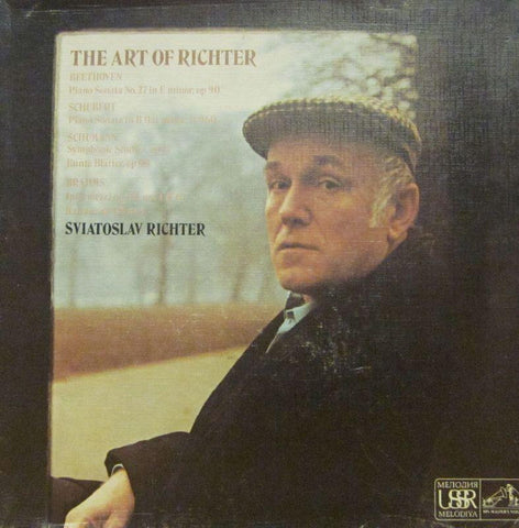 Richter-The Art Of-Melodiya-3x12" Vinyl LP Box Set